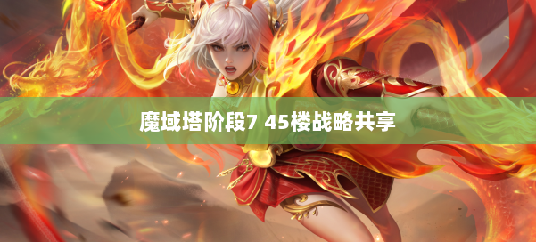 魔域塔阶段7 45楼战略共享